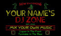 AdvPro - Personalized DJ Zone Music Disco Bar st9-qh1-tm (v1) - Customizer