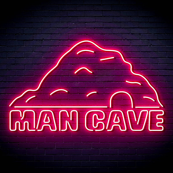 ADVPRO MANCAVE with a cave Ultra-Bright LED Neon Sign fn-i4042 - Pink