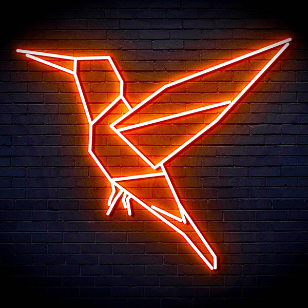 ADVPRO Origami Bird Ultra-Bright LED Neon Sign fn-i4096 - Orange