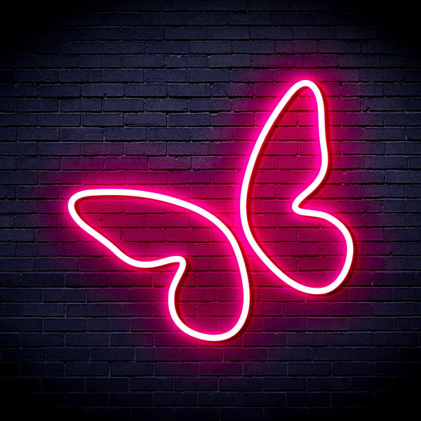 ADVPRO Butterfly Ultra-Bright LED Neon Sign fnu0020 - Pink