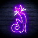 ADVPRO Cat Ultra-Bright LED Neon Sign fnu0086 - White & Purple