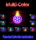ADVPRO Christmas Tree Ornament Ultra-Bright LED Neon Sign fnu0135 - Multi-Color