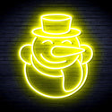 ADVPRO Snow man Ultra-Bright LED Neon Sign fnu0149 - Yellow