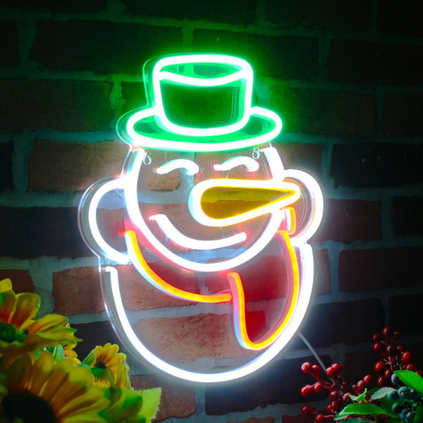 ADVPRO Snow man Ultra-Bright LED Neon Sign fnu0149