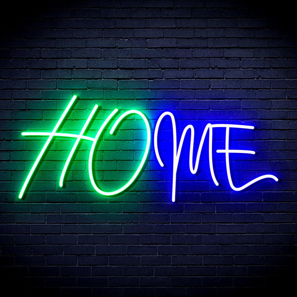ADVPRO Home Ultra-Bright LED Neon Sign fnu0242 - Green & Blue