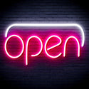 ADVPRO Open Ultra-Bright LED Neon Sign fnu0244 - White & Pink