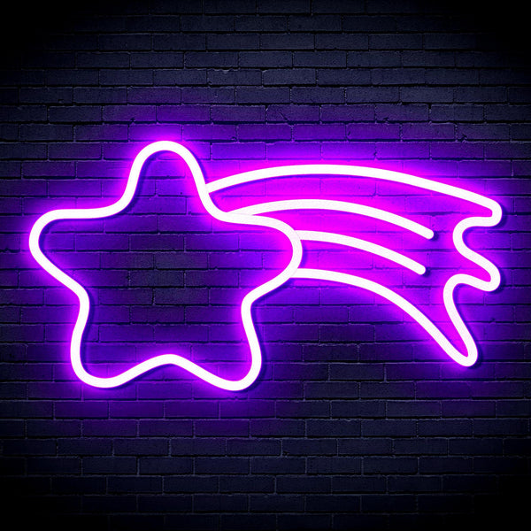 ADVPRO Meteor Ultra-Bright LED Neon Sign fnu0254 - Purple