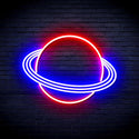 ADVPRO Planet Ultra-Bright LED Neon Sign fnu0257 - Blue & Red