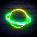 ADVPRO Planet Ultra-Bright LED Neon Sign fnu0257 - Green & Yellow