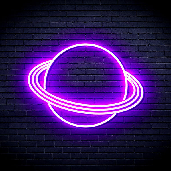 ADVPRO Planet Ultra-Bright LED Neon Sign fnu0257 - Purple