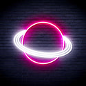 ADVPRO Planet Ultra-Bright LED Neon Sign fnu0257 - White & Pink