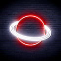 ADVPRO Planet Ultra-Bright LED Neon Sign fnu0257 - White & Red