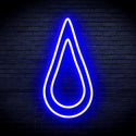ADVPRO Rain Droplet Ultra-Bright LED Neon Sign fnu0262 - Blue