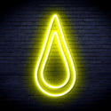 ADVPRO Rain Droplet Ultra-Bright LED Neon Sign fnu0262 - Yellow