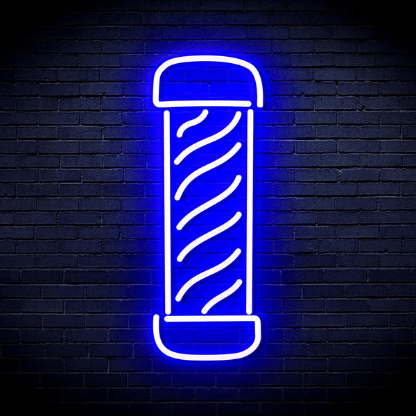 ADVPRO Barber Pole Ultra-Bright LED Neon Sign fnu0270 - Blue