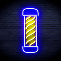 ADVPRO Barber Pole Ultra-Bright LED Neon Sign fnu0270 - Blue & Yellow
