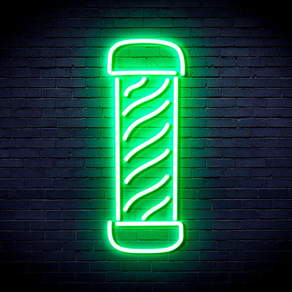 ADVPRO Barber Pole Ultra-Bright LED Neon Sign fnu0270 - Golden Yellow
