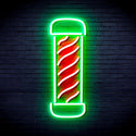 ADVPRO Barber Pole Ultra-Bright LED Neon Sign fnu0270 - Green & Red