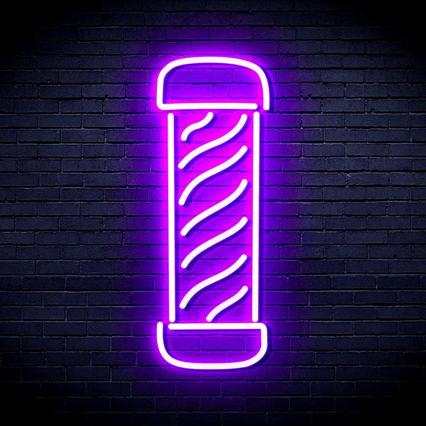 ADVPRO Barber Pole Ultra-Bright LED Neon Sign fnu0270 - Purple