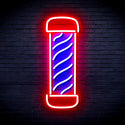 ADVPRO Barber Pole Ultra-Bright LED Neon Sign fnu0270 - Red & Blue