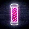 ADVPRO Barber Pole Ultra-Bright LED Neon Sign fnu0270 - White & Pink