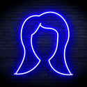 ADVPRO Lady Hair Style Ultra-Bright LED Neon Sign fnu0277 - Blue