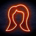 ADVPRO Lady Hair Style Ultra-Bright LED Neon Sign fnu0277 - Orange