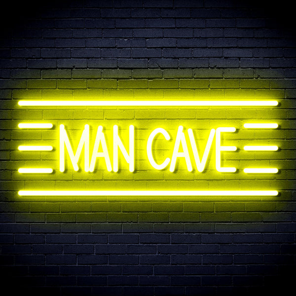 ADVPRO Man Cave Ultra-Bright LED Neon Sign fnu0333 - Yellow