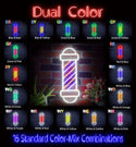 ADVPRO Barber Pole Ultra-Bright LED Neon Sign fnu0357 - Dual-Color