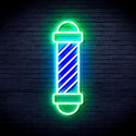 ADVPRO Barber Pole Ultra-Bright LED Neon Sign fnu0357 - Green & Blue