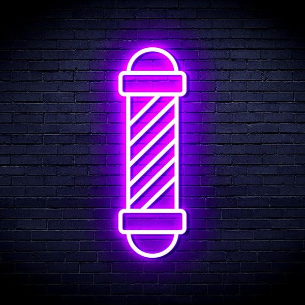 ADVPRO Barber Pole Ultra-Bright LED Neon Sign fnu0357 - Purple