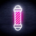 ADVPRO Barber Pole Ultra-Bright LED Neon Sign fnu0357 - White & Pink