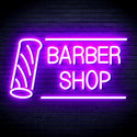 ADVPRO Barber Shop with Barber Pole Ultra-Bright LED Neon Sign fnu0360 - Purple