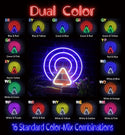 ADVPRO Radio Wave Ultra-Bright LED Neon Sign fnu0400 - Dual-Color