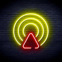 ADVPRO Radio Wave Ultra-Bright LED Neon Sign fnu0400 - Red & Yellow