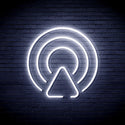 ADVPRO Radio Wave Ultra-Bright LED Neon Sign fnu0400 - White