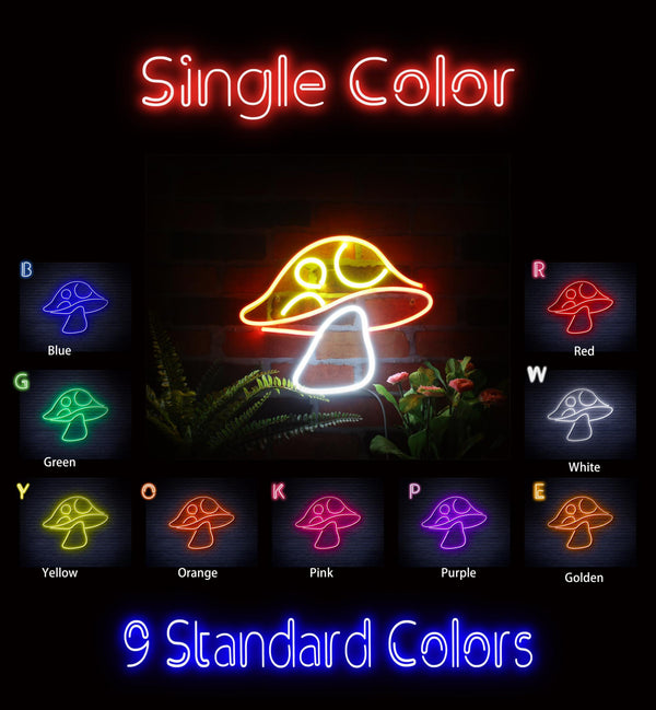 ADVPRO Mushroom Ultra-Bright LED Neon Sign fnu0401 - Classic