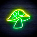 ADVPRO Mushroom Ultra-Bright LED Neon Sign fnu0401 - Green & Yellow