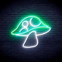 ADVPRO Mushroom Ultra-Bright LED Neon Sign fnu0401 - White & Green