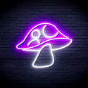 ADVPRO Mushroom Ultra-Bright LED Neon Sign fnu0401 - White & Purple