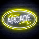 ADVPRO Arcade Ultra-Bright LED Neon Sign fnu0418 - White & Yellow