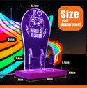 ADVPRO Skull Game Combine Together Gamer LED neon stand hgA-j0057 - Size