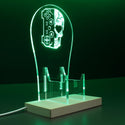 ADVPRO Skull Game Combine Together Gamer LED neon stand hgA-j0057 - Green