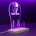 ADVPRO Skull game combine together Personalized Gamer LED neon stand hgA-p0057-tm - Purple