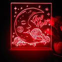 ADVPRO Classic moon - good night Tabletop LED neon sign st5-j5067 - Red