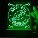 ADVPRO American Football Tabletop LED neon sign st5-j5097 - Green