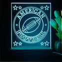 ADVPRO American Football Tabletop LED neon sign st5-j5097 - Sky Blue