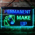 ADVPRO Permanent Make Up Dual Color LED Neon Sign st6-i0052 - Green & Blue