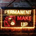 ADVPRO Permanent Make Up Dual Color LED Neon Sign st6-i0052 - Red & Yellow