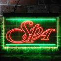 ADVPRO Spa Massage Shop Display Dual Color LED Neon Sign st6-i0975 - Green & Red